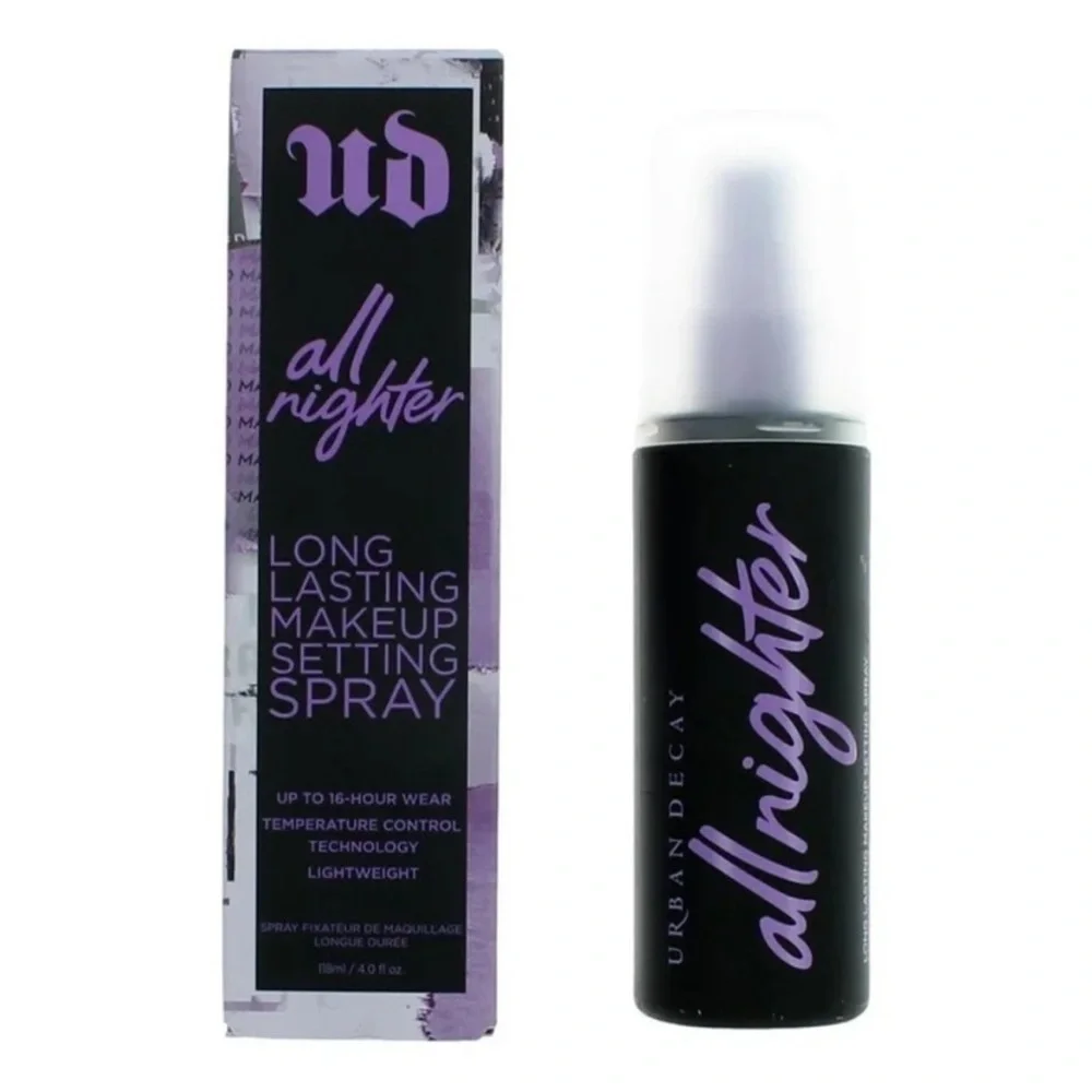 Urban Decay All Nighter 24 Hr Makeup Setting Spray NIB $45MSRP